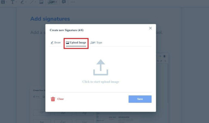 eSign with Luminpdf for readymade signature
