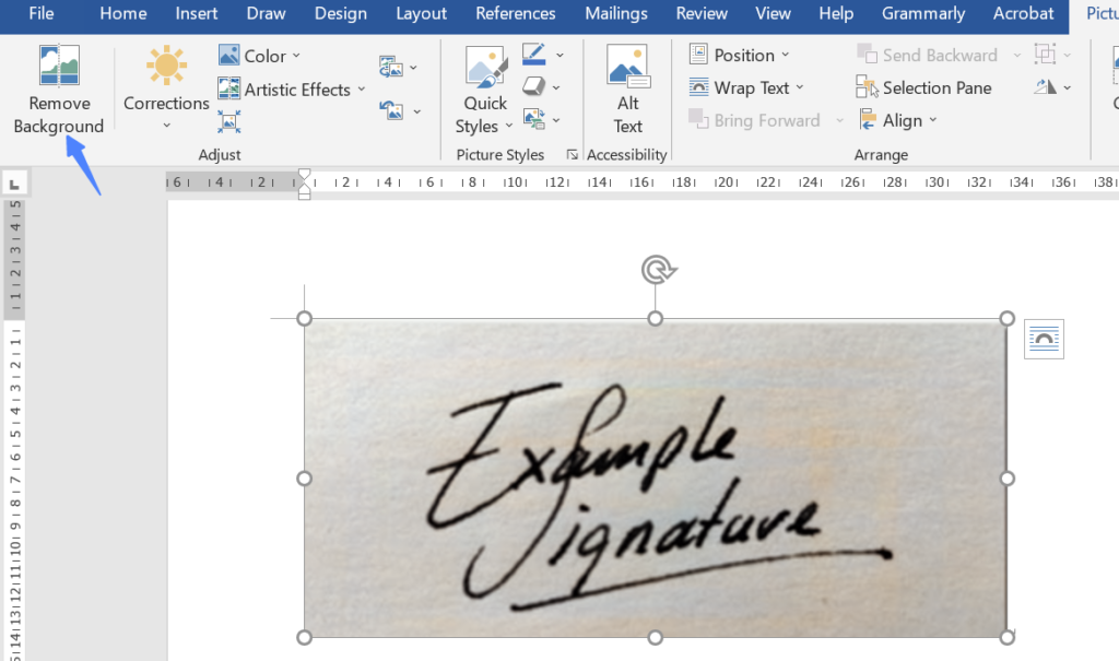 How to Remove Background from Signature Easily 