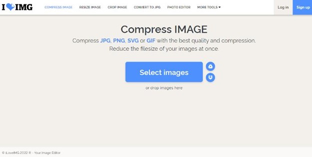 Compress Image.